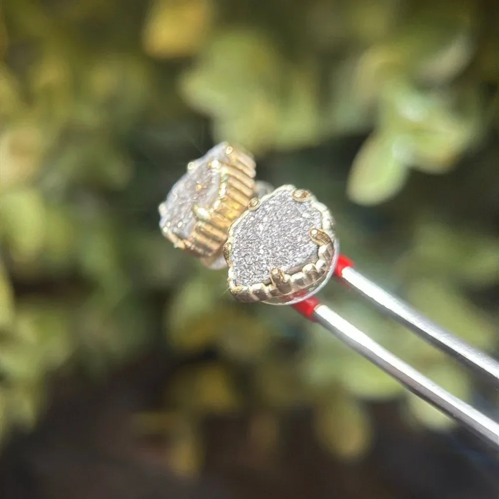 Kendra Scott‎ Tessa Platinum Druzy Earrings